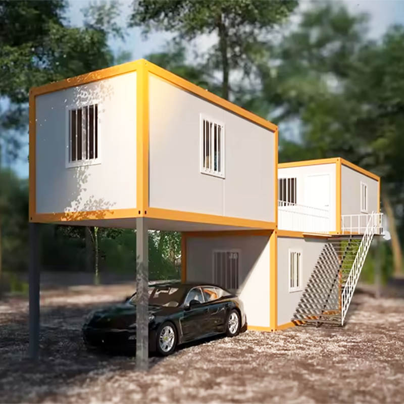 Nhà container gói phẳng Prefab